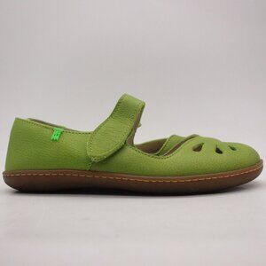 El Naturalista El Viajero Mary Jane Women's Size 37 Shoes Green Sandals